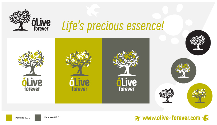 OLIVE FOREVER 橄欖油品牌設(shè)計-VI設(shè)計