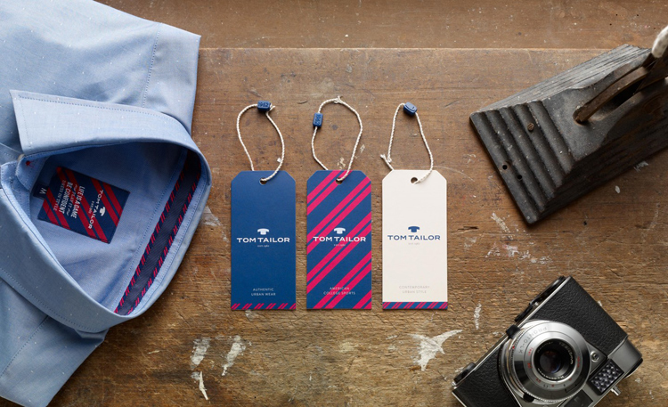 德國TOM TAILOR時尚服飾品牌形象設(shè)計標志設(shè)計——服裝標簽設(shè)計 德國TOM TAILOR時尚服飾品牌形象設(shè)計標志設(shè)計——服裝標簽設(shè)計