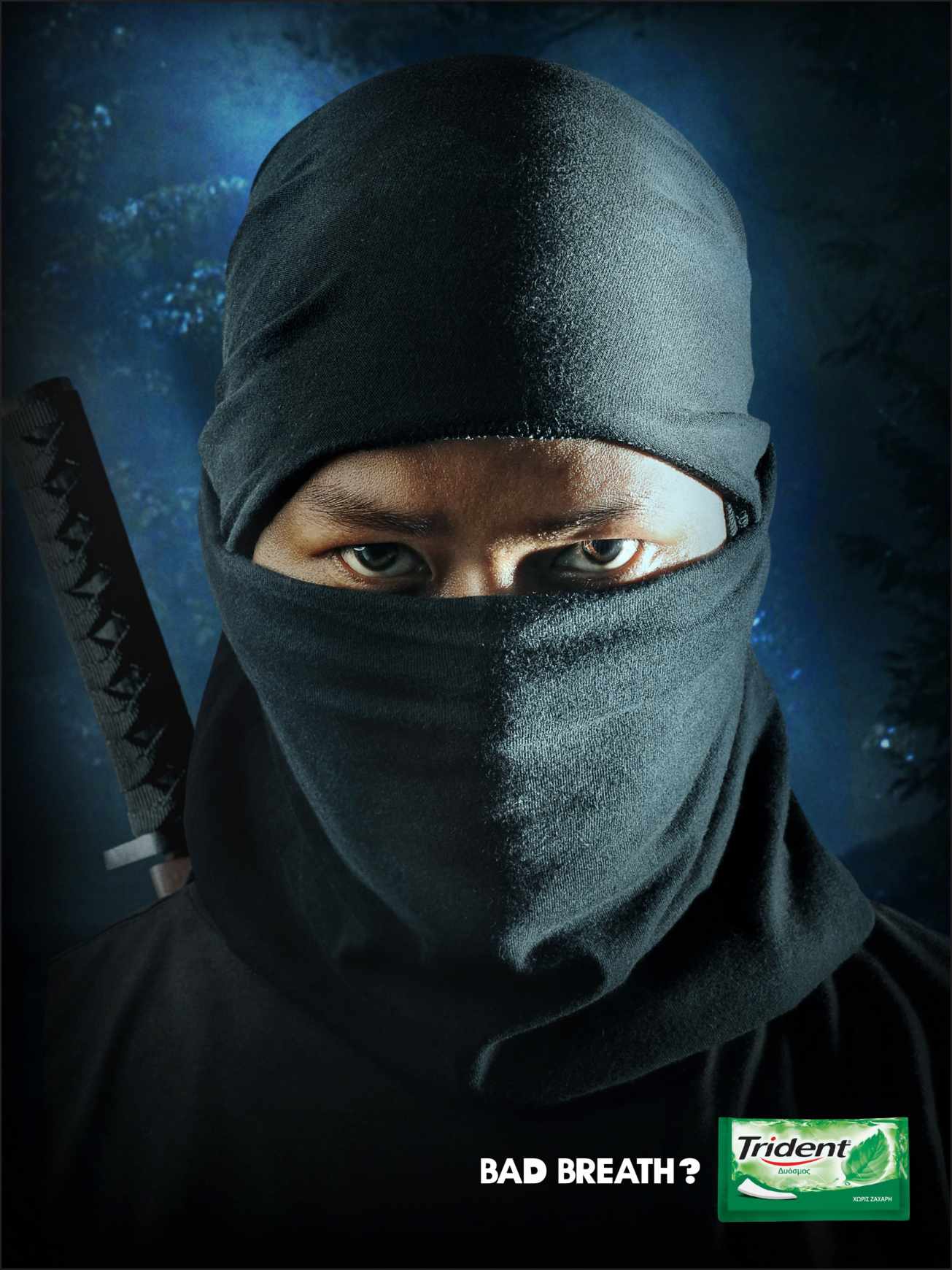 Trident 口香糖平面廣告創(chuàng)意設(shè)計(jì)—上海尚略廣告公司2—圍巾篇 Trident 口香糖平面廣告創(chuàng)意設(shè)計(jì)—上海尚略廣告公司2—圍巾篇