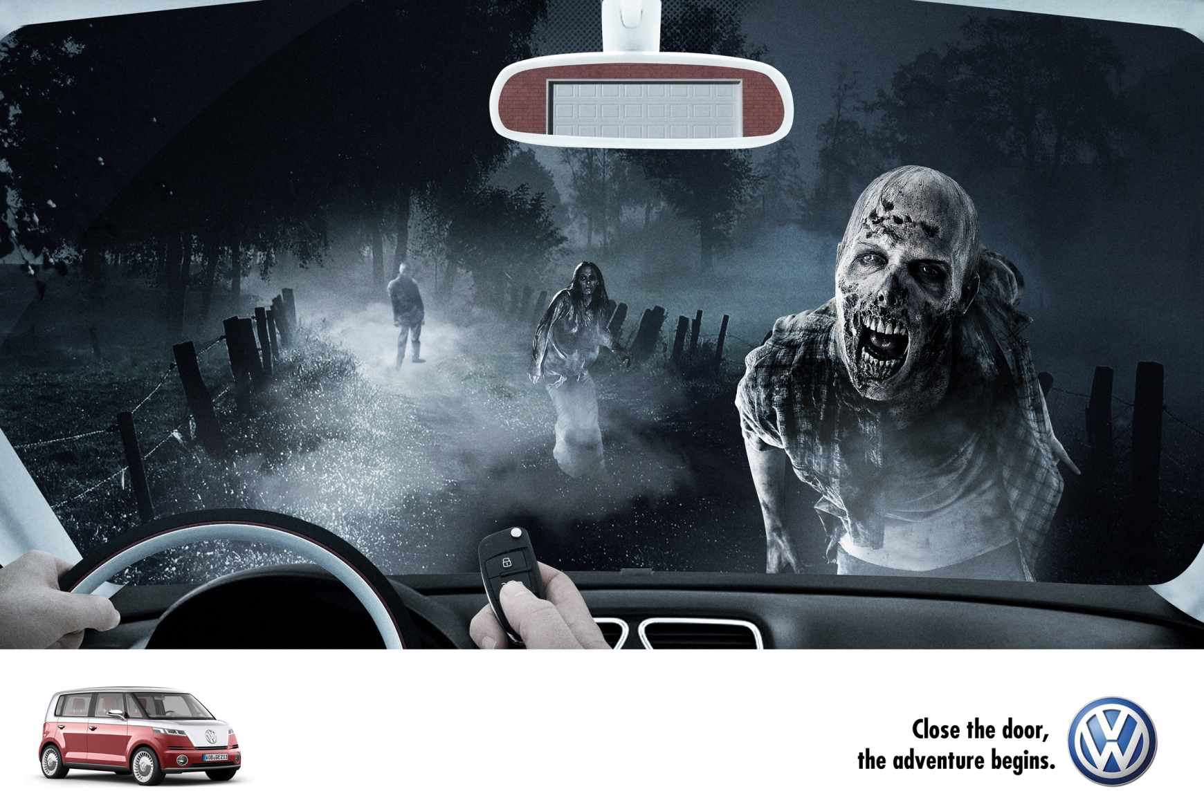 大眾汽車Bulli車型平面廣告—上海廣告設(shè)計公司—魔鬼篇