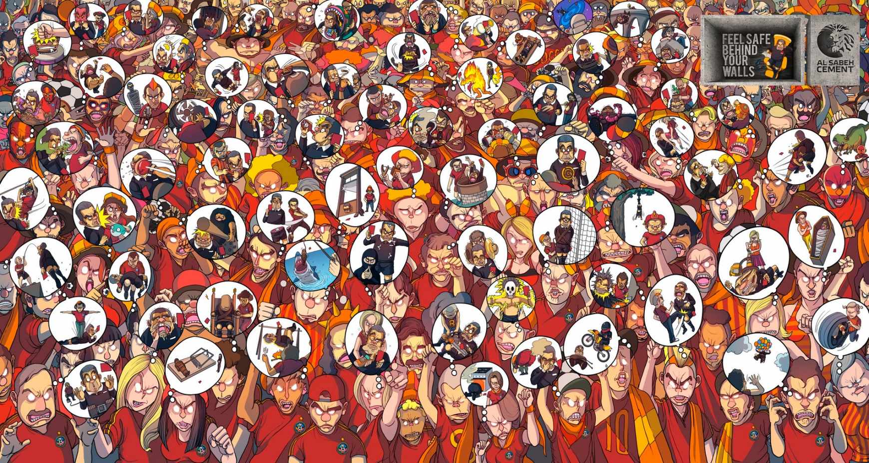 Al Sabeh 水泥平面廣告創(chuàng)意設(shè)計-上海廣告設(shè)計公司工業(yè)品廣告1