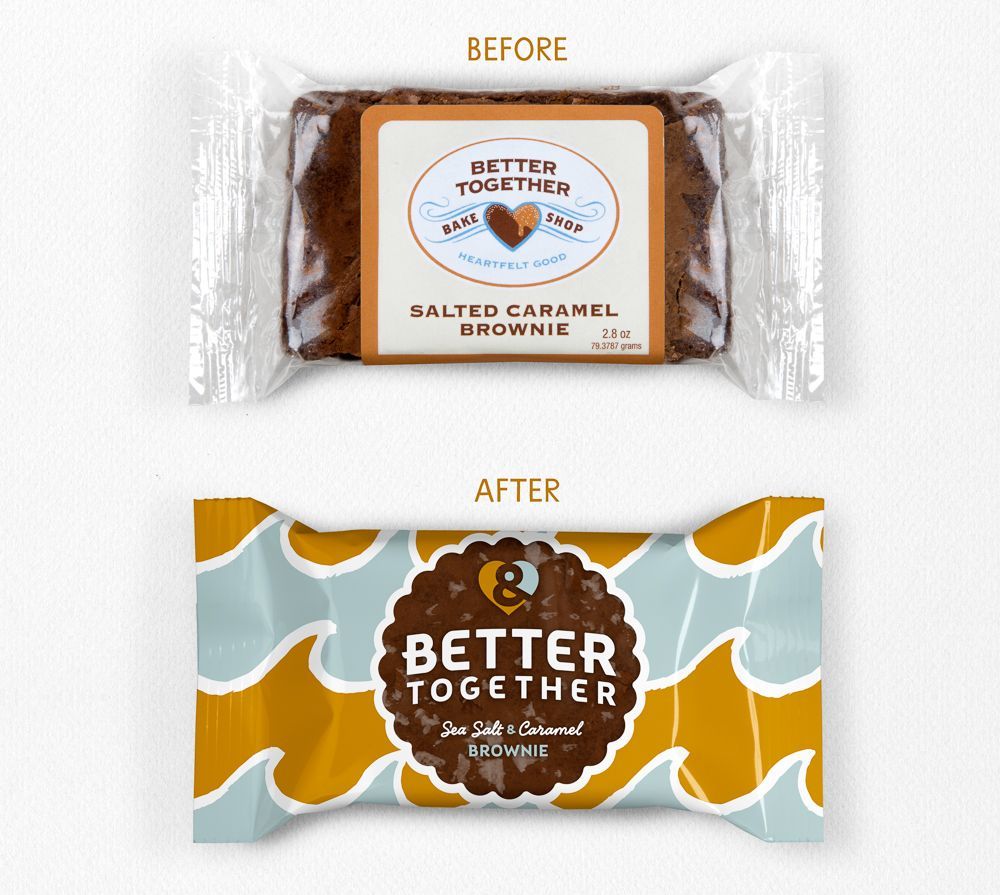 上海包裝設(shè)計(jì)公司分享-Better Together 巧克力糖果面包糕點(diǎn)包裝設(shè)計(jì)1-新舊包裝設(shè)計(jì)對比