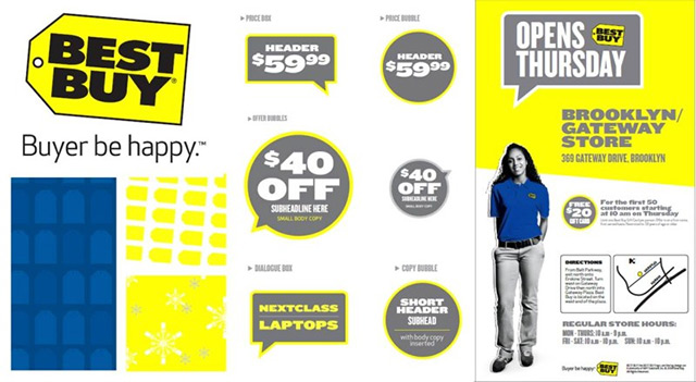 尚略上海VI設(shè)計公司設(shè)計方法-百思買品牌VI設(shè)計之輔助圖形設(shè)計