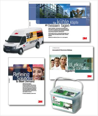 尚略上海VI設(shè)計公司設(shè)計方法-3M品牌VI設(shè)計之輔助圖形設(shè)計