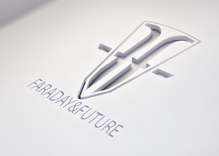 Farady & Future 電動汽車品牌logo設(shè)計-尚略上海品牌設(shè)計公司分享-立體logo設(shè)計