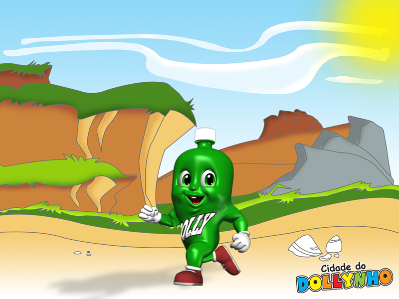 巴西dolly碳酸飲料品牌1.0版本吉祥物再設(shè)計(jì)1