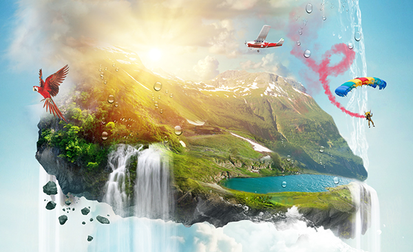 EVIAN 依云礦泉水平面廣告創(chuàng)意設(shè)計(jì)-上海尚略廣告設(shè)計(jì)公司分享4-局部構(gòu)圖