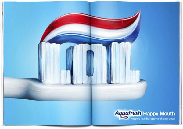 國外牙膏廣告欣賞2