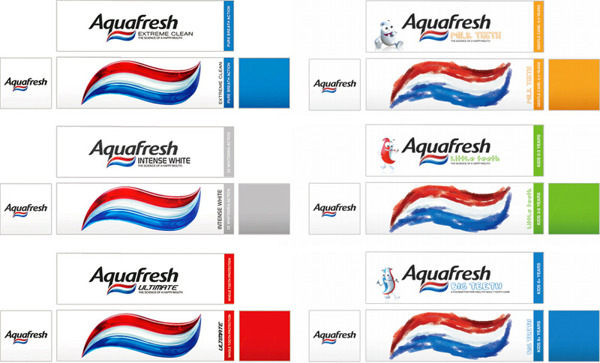 牙膏品牌識別設(shè)計