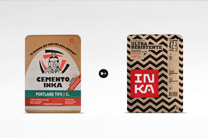 秘魯Cementos Inka袋裝水泥標(biāo)志設(shè)計、包裝設(shè)計 秘魯Cementos Inka袋裝水泥標(biāo)志設(shè)計、包裝設(shè)計