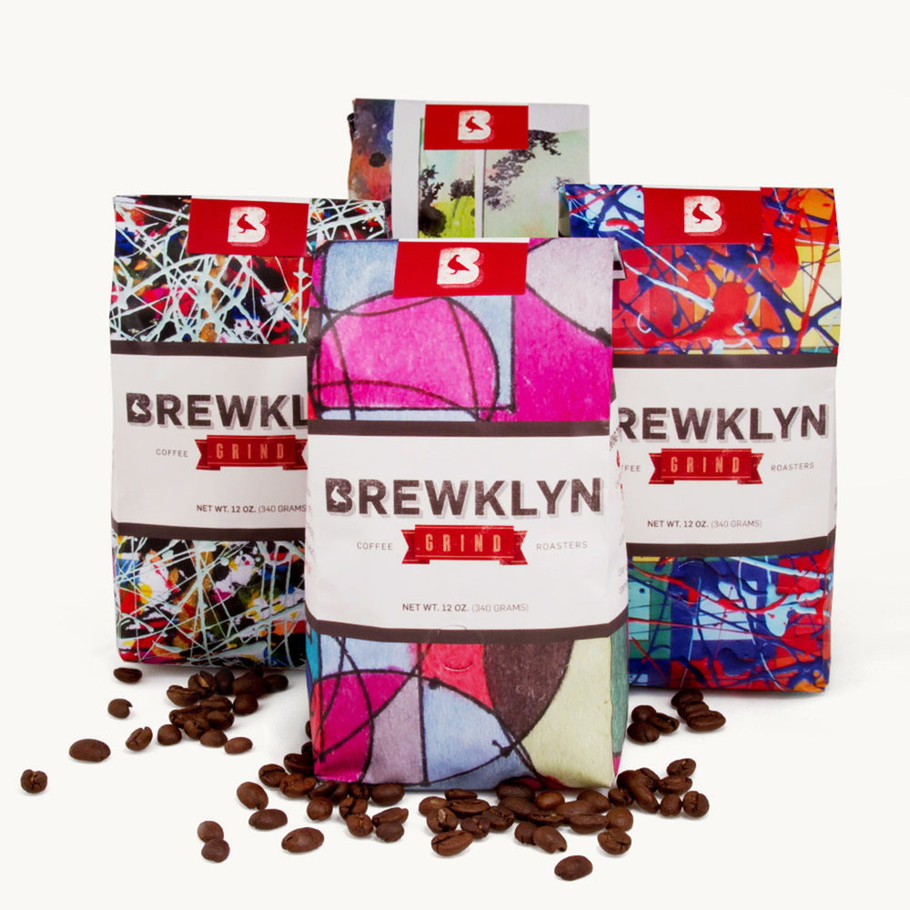 Brewklyn研磨咖啡包裝設(shè)計2——尚略包裝設(shè)計公司