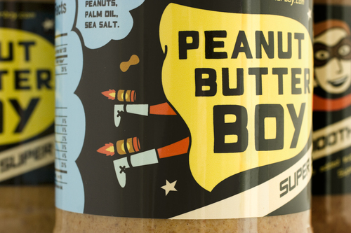 花生醬男孩調(diào)味品包裝設(shè)計(jì)欣賞4-尚略包裝設(shè)計(jì)公司