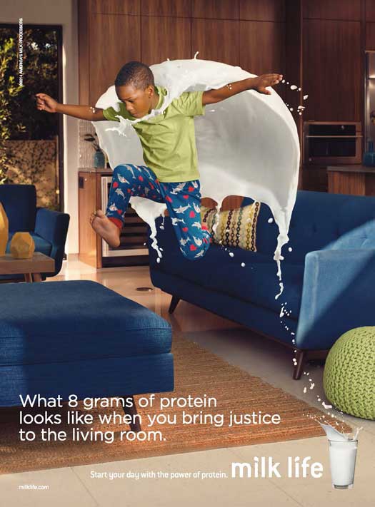 Milk Life. 牛奶廣告-2 Milk Life. 牛奶廣告-2