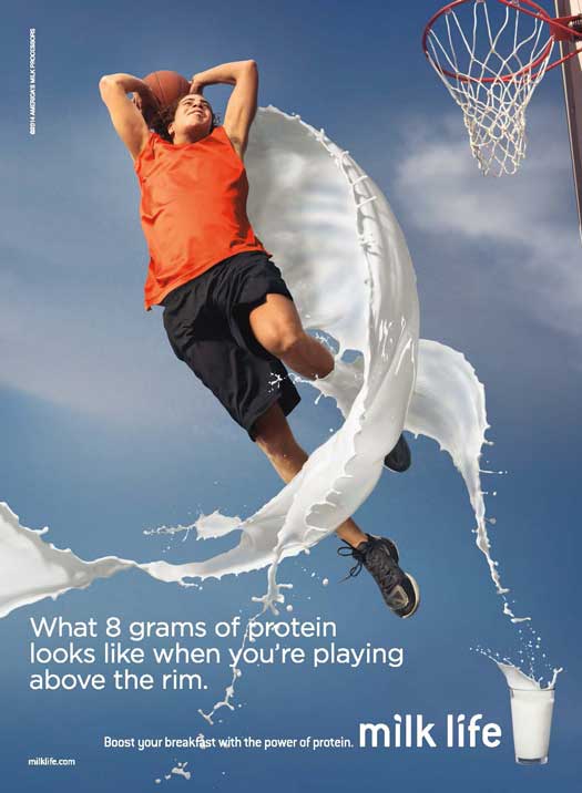 Milk Life. 牛奶廣告-4 Milk Life. 牛奶廣告-4