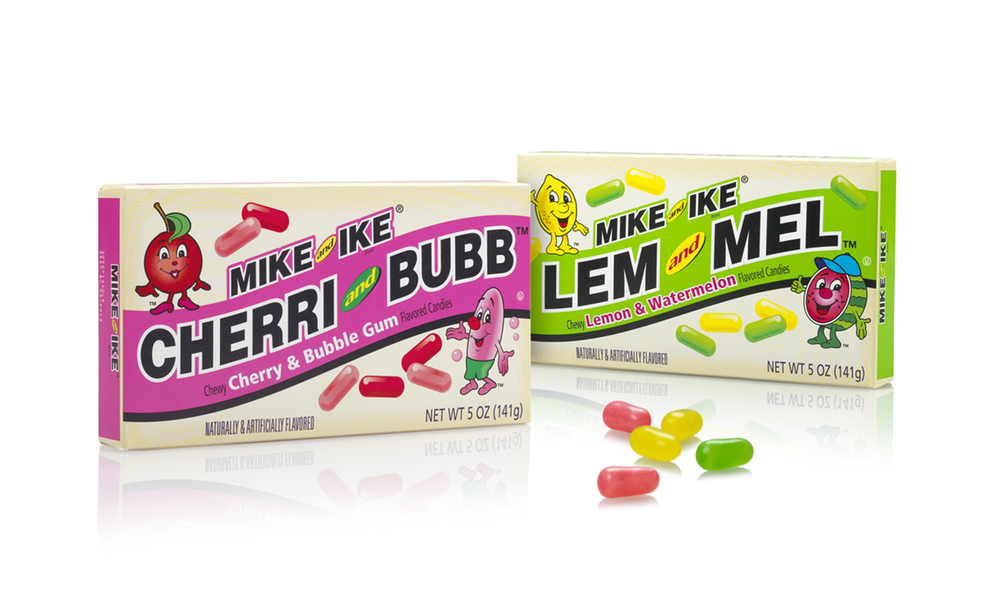Mike & Ike 糖果包裝設計效果圖-尚略廣告品牌策劃與廣告設計公司