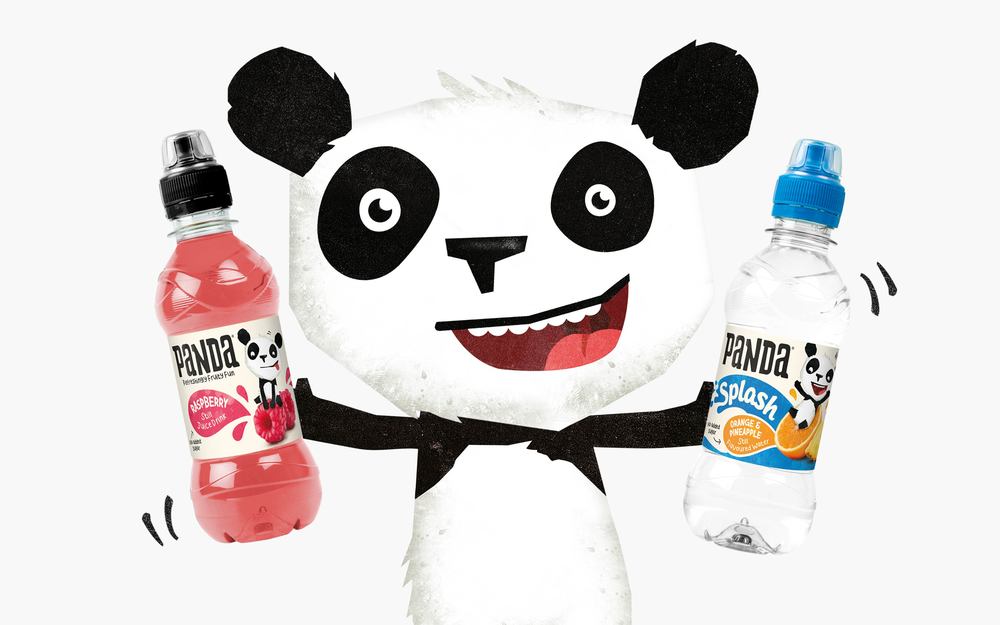 4.1.PANDA Soft Drinks 熊貓兒童軟飲料品牌標(biāo)志設(shè)計、卡通形象設(shè)計、包裝設(shè)計-尚略廣告品牌策劃公司、標(biāo)志設(shè)計公司、畫冊設(shè)計公司、包裝設(shè)計公司