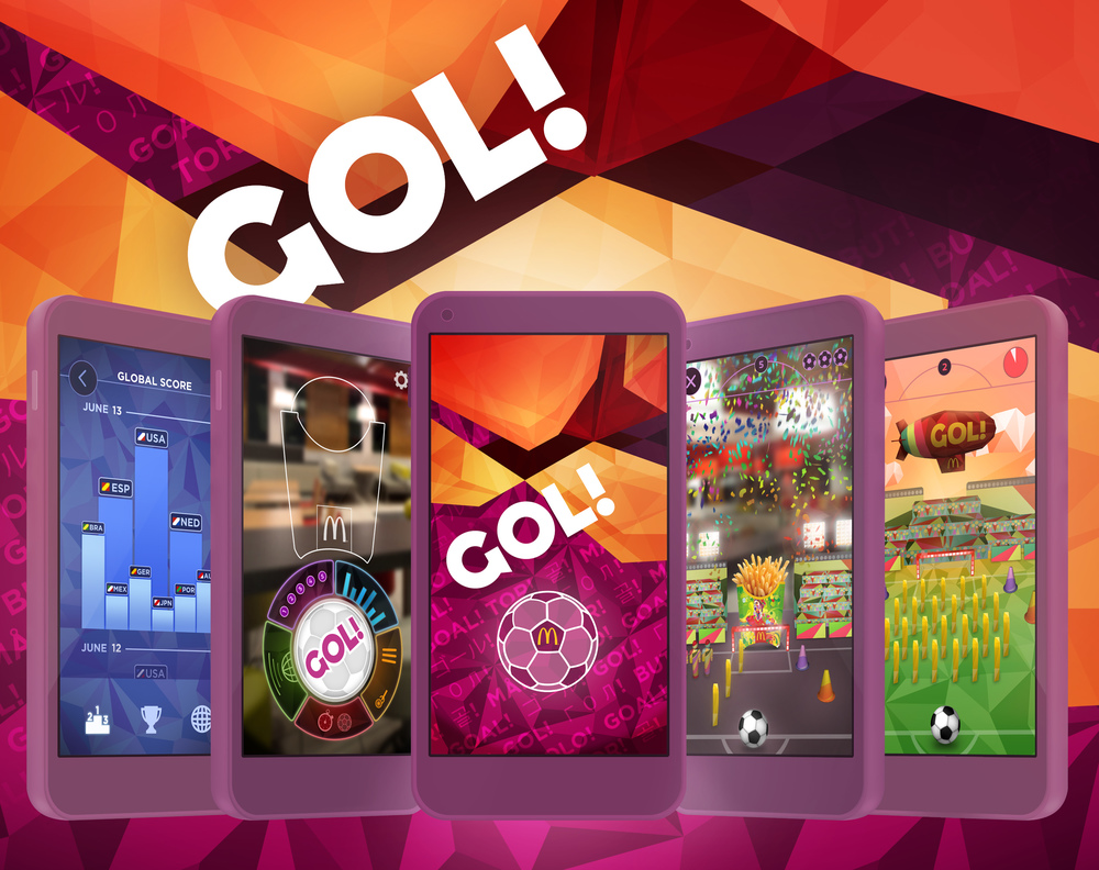 6.麥當勞為2014年FIFA世界杯推出全新薯條盒包裝設計-手機視頻游戲--尚略 上海知名策劃設計公司