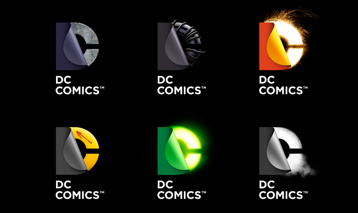 DC動漫娛樂公司標(biāo)志、品牌VI形象設(shè)計2-標(biāo)志各類演繹設(shè)計-尚略標(biāo)志設(shè)計公司、品牌設(shè)計公司
