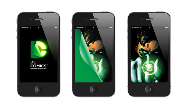 -DC動漫娛樂公司標(biāo)志、品牌VI形象設(shè)計4手機(jī)UI界面設(shè)計-尚略標(biāo)志設(shè)計公司、品牌設(shè)計公司