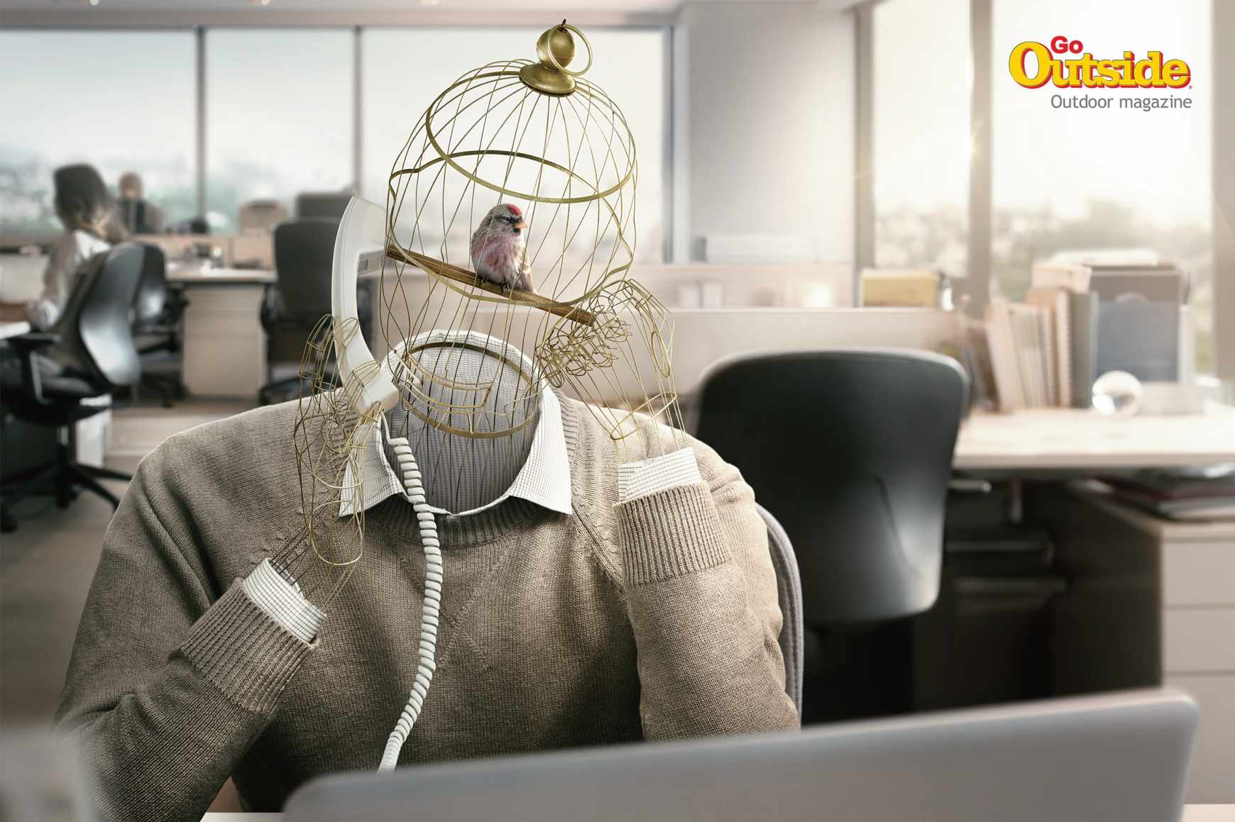 上海廣告設(shè)計(jì)公司佳作推薦——Go Outside Outdoor Magazine 走出去戶(hù)外雜志平面廣告設(shè)計(jì)欣賞3