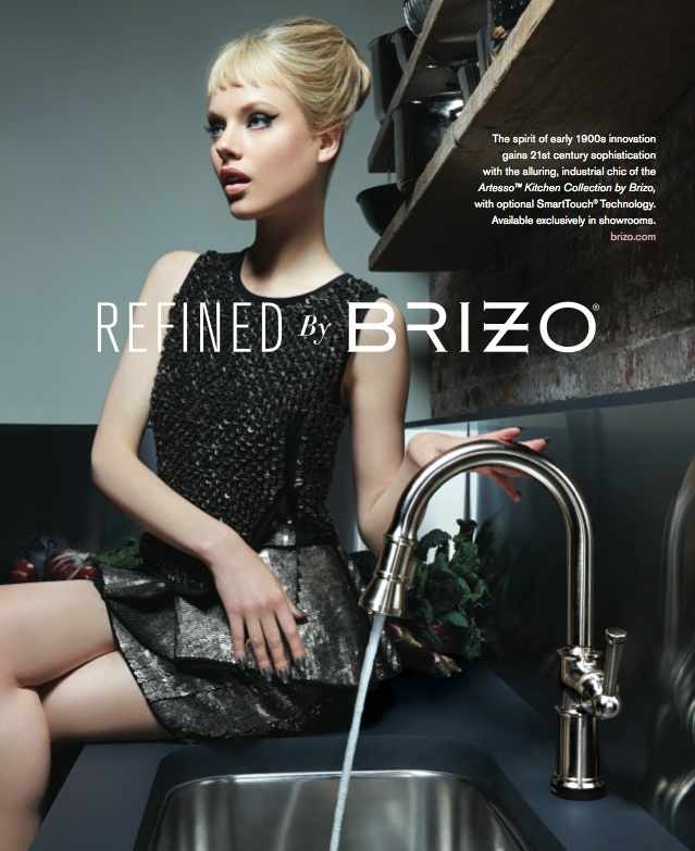 上海廣告設(shè)計公司——頂級時尚衛(wèi)浴品牌BRIZO平面廣告設(shè)計欣賞1