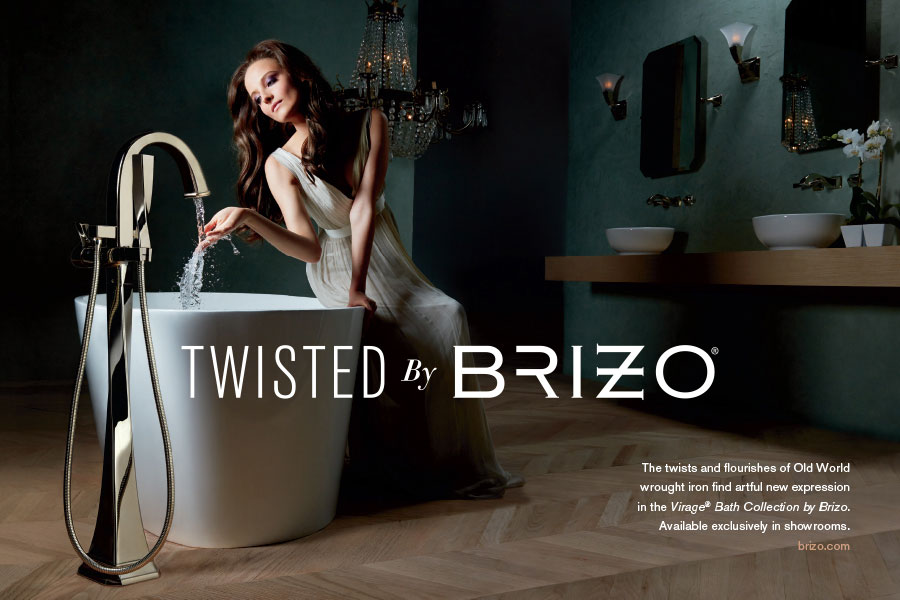 上海廣告設(shè)計公司——頂級時尚衛(wèi)浴品牌BRIZO平面廣告設(shè)計欣賞-橫版廣告2