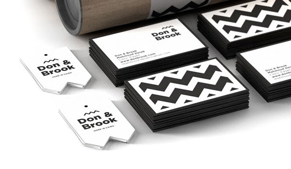 上海品牌設(shè)計公司設(shè)計分享——埃及Don & Brook 男裝品牌標志設(shè)計4-品牌VI設(shè)計2