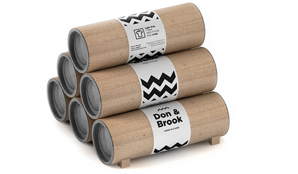 上海品牌設(shè)計(jì)公司設(shè)計(jì)分享——埃及Don & Brook 男裝品牌標(biāo)志設(shè)計(jì)——包裝設(shè)計(jì)