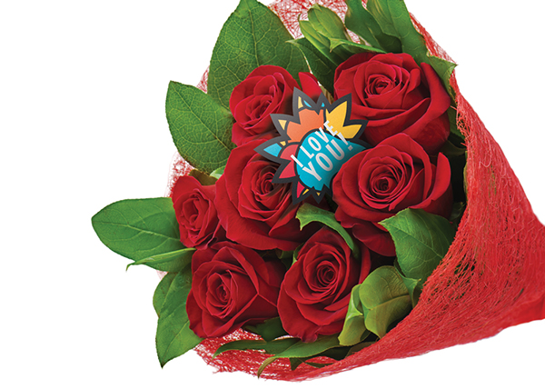 LaFLEUR flower 鮮花店鮮花電商品牌標志設計——鮮花卡設計