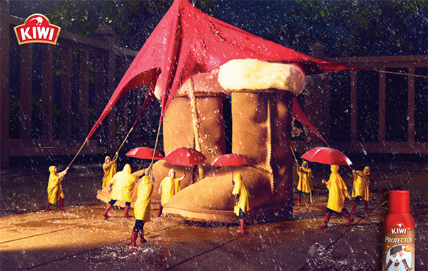 Kiwi鞋子平面廣告設(shè)計(jì)-上海廣告設(shè)計(jì)公司尚略廣告分享12-雪地靴廣告1