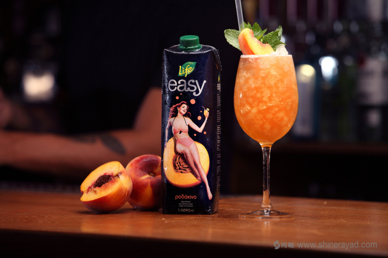 性感模特版LIFE生命果汁包裝設(shè)計-上海飲料包裝設(shè)計公司9