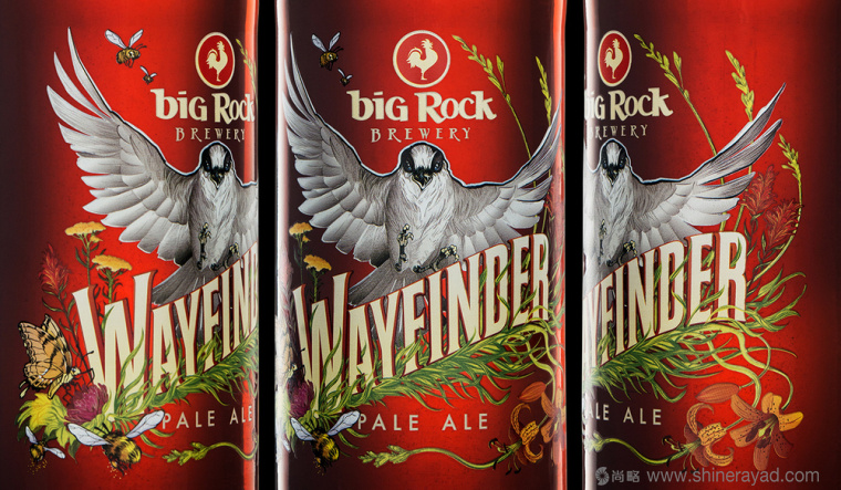 大公雞啤酒包裝設計插畫設計-上海包裝設計公司設計欣賞3