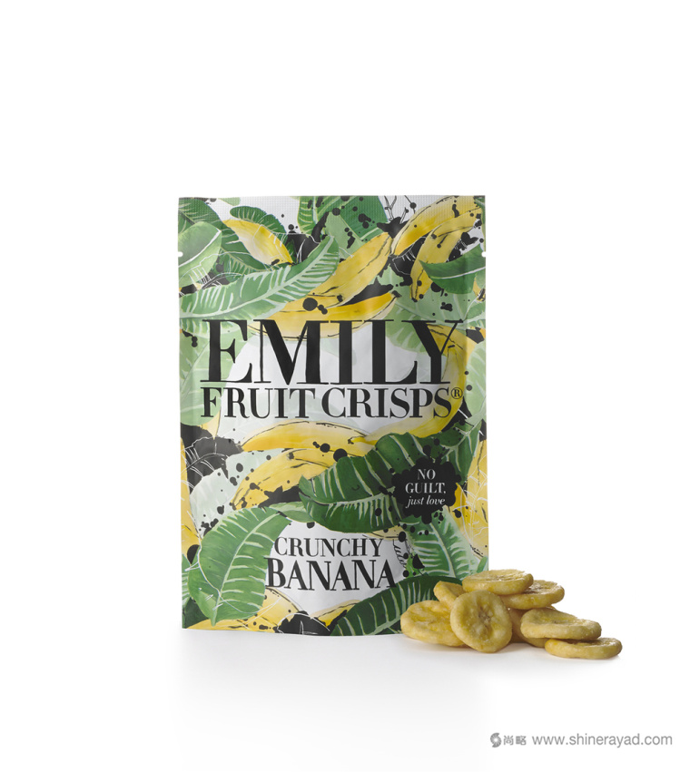 Emily 香蕉水果切片真空塑料袋包裝設(shè)計(jì)-上海包裝設(shè)計(jì)公司3