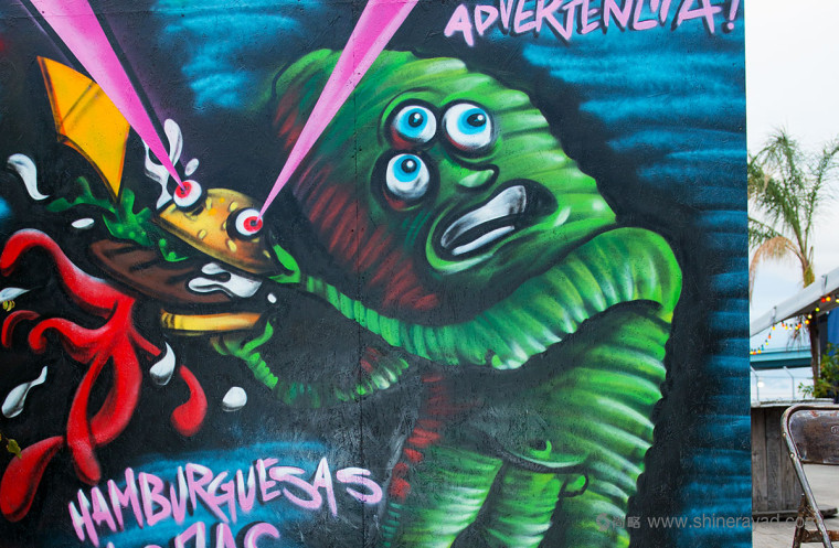 碼頭夜總會海洋生物文化墻壁紙插畫設(shè)計--怪獸-上海品牌設(shè)計公司商業(yè)插畫設(shè)計欣賞8