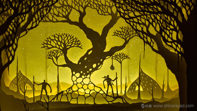 上海平面設(shè)計(jì)公司藝術(shù)修養(yǎng):夢(mèng)幻上古世界剪紙疊加設(shè)計(jì)藝術(shù)插畫(huà)欣賞11 上海平面設(shè)計(jì)公司藝術(shù)修養(yǎng):夢(mèng)幻上古世界剪紙疊加設(shè)計(jì)藝術(shù)插畫(huà)欣賞11