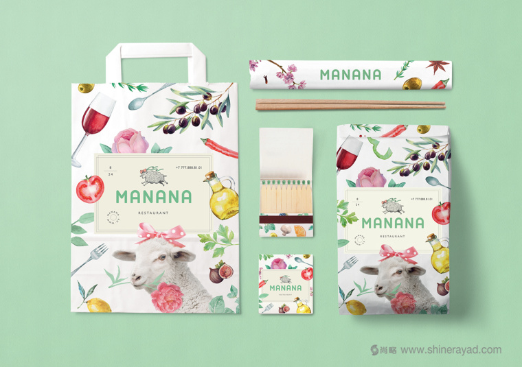 MANANA 有機(jī)羊肉羊排時尚餐廳LOGO設(shè)計VI視覺形象設(shè)計-上海餐飲品牌VI設(shè)計公司2 MANANA 有機(jī)羊肉羊排時尚餐廳LOGO設(shè)計VI視覺形象設(shè)計-上海餐飲品牌VI設(shè)計公司2