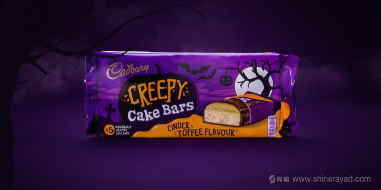 上海包裝設(shè)計公司設(shè)計欣賞:吉百利蛋糕萬圣節(jié)包裝設(shè)計2-烏鴉款 上海包裝設(shè)計公司設(shè)計欣賞:吉百利蛋糕萬圣節(jié)包裝設(shè)計2-烏鴉款