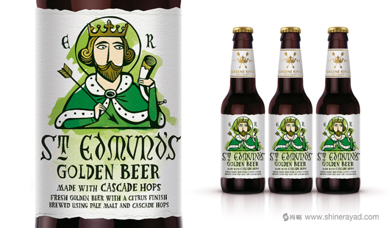 上海包裝設(shè)計(jì)公司國(guó)外設(shè)計(jì)欣賞：格林國(guó)王精釀啤酒包裝設(shè)計(jì)創(chuàng)意插畫設(shè)計(jì)版1