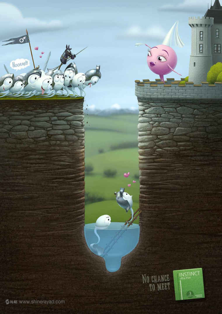 國外平面廣告佳作欣賞:nstinct 本能避孕套安全套平面創(chuàng)意廣告設(shè)計-騎士篇 國外平面廣告佳作欣賞:nstinct 本能避孕套安全套平面創(chuàng)意廣告設(shè)計-騎士篇