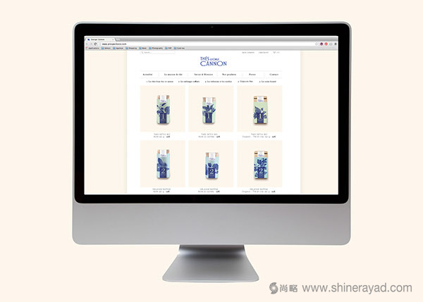 Thés George Cannon 茶葉品牌VI設(shè)計(jì)-上海VI設(shè)計(jì)公司5