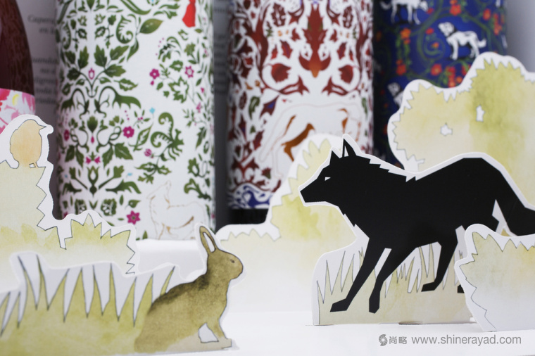 狼和狗動(dòng)物圖騰 Manada 葡萄酒包裝設(shè)計(jì)-尚略上海包裝設(shè)計(jì)公司欣賞8