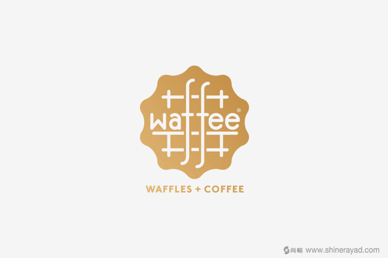 Waffee 咖啡餐飲連鎖店品牌LOGO設(shè)計(jì)-上海餐飲VI設(shè)計(jì)公司1