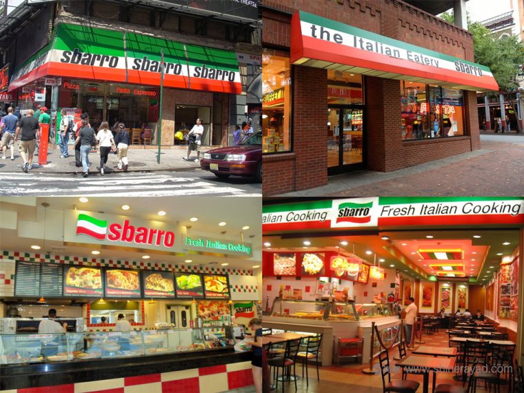 Sbarro 披薩連鎖店品牌LOGO設(shè)計-新舊LOGO對比-上海LOGO設(shè)計公司3 Sbarro 披薩連鎖店品牌LOGO設(shè)計-新舊LOGO對比-上海LOGO設(shè)計公司3