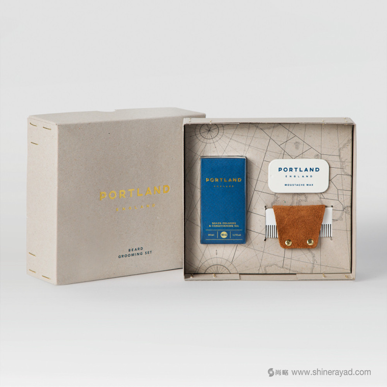 上海包裝設(shè)計公司尚略分享：Portland 男士護膚品化妝品包裝設(shè)計6