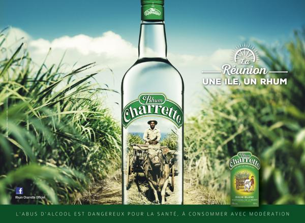 Rhum Charretteb 朗姆酒在路上平面廣告創(chuàng)意設(shè)計