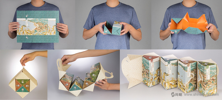 臺灣馬祖芹壁村金銀花茶茶葉、海產(chǎn)品文化創(chuàng)意食品四連提袋包裝設計-上海包裝設計公司5 臺灣馬祖芹壁村金銀花茶茶葉、海產(chǎn)品文化創(chuàng)意食品四連提袋包裝設計-上海包裝設計公司5