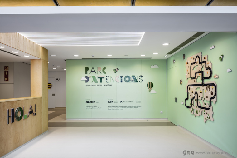 西班牙兒童腫瘤醫(yī)院Atencions內(nèi)部空間品牌形象設(shè)計(jì)-上海品牌形象設(shè)計(jì)公司2 西班牙兒童腫瘤醫(yī)院Atencions內(nèi)部空間品牌形象設(shè)計(jì)-上海品牌形象設(shè)計(jì)公司2