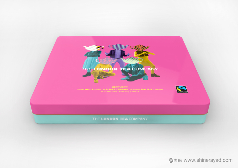 上海包裝設(shè)計(jì)公司分享：倫敦茶葉公司茶葉時(shí)尚禮盒包裝設(shè)計(jì)欣賞3