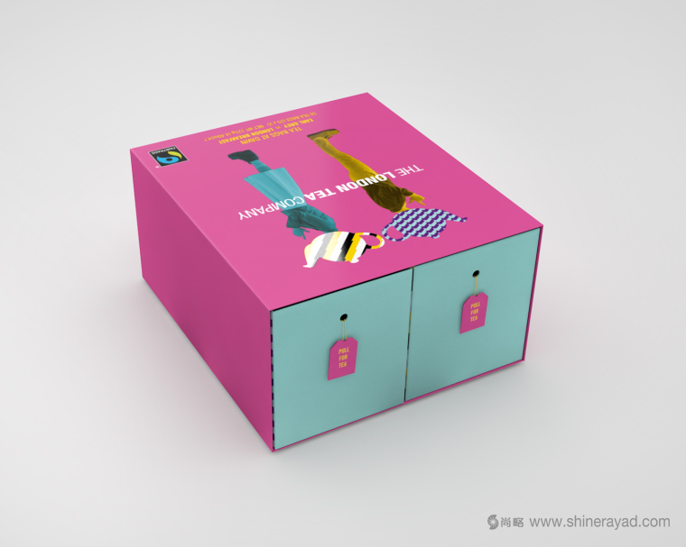 上海包裝設(shè)計(jì)公司分享：倫敦茶葉公司茶葉時(shí)尚禮盒包裝設(shè)計(jì)欣賞4