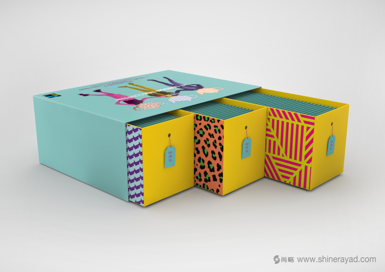 上海包裝設(shè)計(jì)公司分享：倫敦茶葉公司茶葉時(shí)尚禮盒包裝設(shè)計(jì)欣賞8